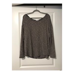 Black and Tan Striped Sweater